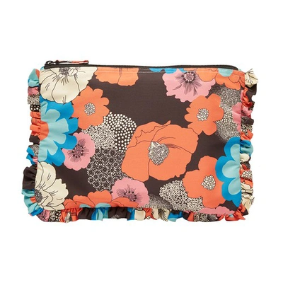 La Doublej Hand Pochette In Ice Poppy