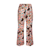 La Doublej Hendrix Cropped Trousers In Crazy Daisy Black