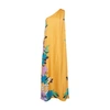 La Doublej Roy Floral-print Silk-faille Maxi Dress In Cameo Blooms Placee