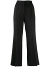GOODIOUS CROPPED BOOT-CUT TROUSERS