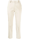 GOODIOUS CROPPED TAILORED-CUT TROUSERS