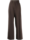 GOODIOUS PLEATED SUIT TROUSERS