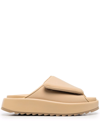 Gia Borghini Thong-strap Mules In Nude