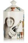 FORNASETTI Scimmie Thyme, Lavender and Cedarwood scented candle, 300g