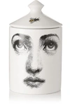 FORNASETTI L'Ape Thyme, Cedarwood and Lavender scented candle, 300g