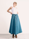 AMENDI KRISTINA DENIM SKIRT,120095J46L