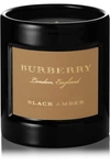 BURBERRY BEAUTY Black Amber scented candle, 240g