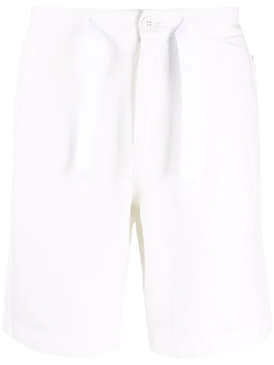 Orlebar Brown Drawstring Chino Shorts In White