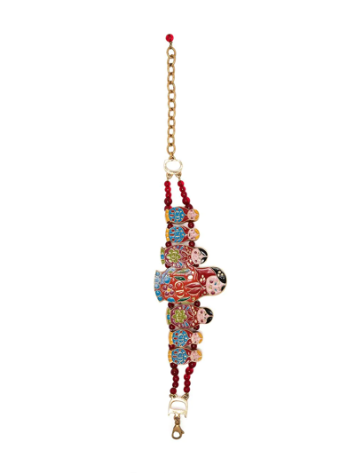 Pre-owned Dior  Russian Dolls Bracelet In Gold
