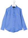 Polo Ralph Lauren Polo Pony Button-down Shirt In Blue