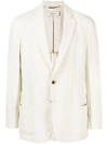 AGNONA SINGLE-BREASTED FITTED BLAZER