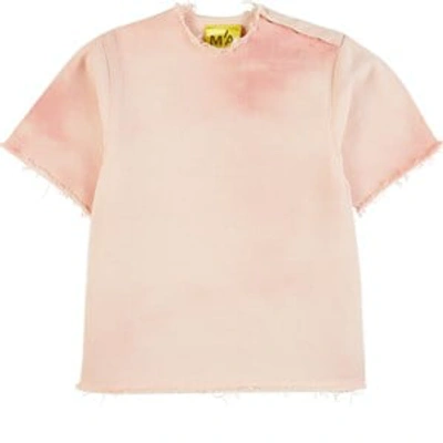Marques' Almeida Kids' Tie Dye Denim Dress Pink