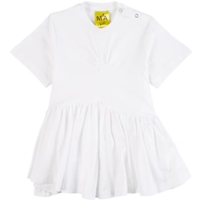Marques' Almeida Kids' Jersey Dress White