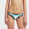 La Doublej Graphic-print Bikini Bottoms In Ruote Placée
