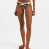 La Doublej Graphic-print Bikini Bottoms In Solar Placée