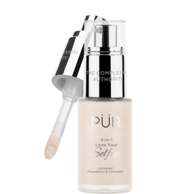 Pür 4-in-1 Love Your Selfie Longwear Foundation And Concealer 30ml (various Shades) - Ln2/fair Ivory