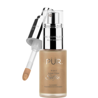 Pür 4-in-1 Love Your Selfie Longwear Foundation And Concealer 30ml (various Shades) - Tg6/honey