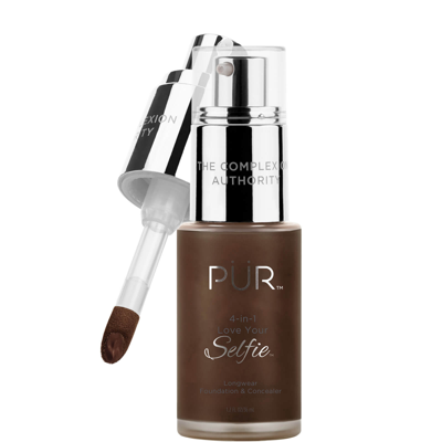 Pür 4-in-1 Love Your Selfie Longwear Foundation And Concealer 30ml (various Shades) - Dpn4/coffee