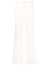 Dsquared2 Straight-leg Mid-rise Trousers In Nude