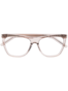 Saint Laurent Square-frame Sunglasses In Rosa