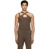 EXTREME CASHMERE BROWN N°222 RAVER TANK TOP