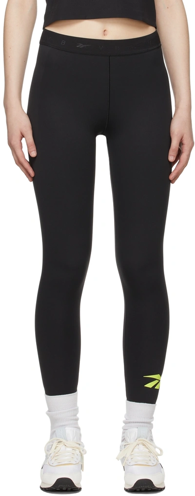 Victoria Beckham Technical Recycled-fibre Blend Jersey Leggings In Black