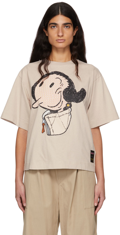 Moncler Genius 2 Moncler 1952 Pink Olive Oyl T-shirt In 20l Pink