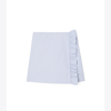 Tory Sport Tory Burch Tech Twill Ruffle Skort In Frost