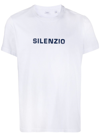 Aspesi Classic Crew-neck Short-sleeved T-shirt In Bianco