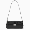 By Far Matilda Semi-patent Leather Shoulder Bag In Black