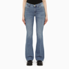 Frame Le High Flared Jeans In Blue