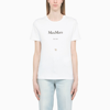 'S MAX MARA WHITE GIGA CREWNECK T-SHIRT