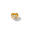 John Hardy 18k Yellow Gold Classic Chain Diamond Patterned Band