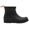 Hunter Women's Original Short Play Wedge Rain Boots In Black
