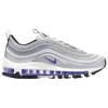 Nike Big Kids' Air Max 97 Casual Shoes In Silver/purple