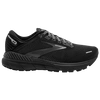 Brooks Women's Adrenaline Gts 20 Shoes - Medium/b Width In Black/grey In Black/black/ebony