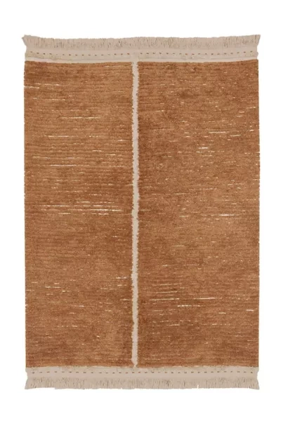 LORENA CANALS REVERSIBLE DUETTO RUG IN COPPER AT URBAN OUTFITTERS