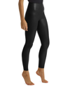 Commando Perfect Control Faux Leather Leggings In Black