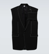 BURBERRY WOOL TAILORED VEST