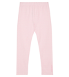 Givenchy Pink Kids Leggings With Logo And 4g All-over Motif In Marshmallow