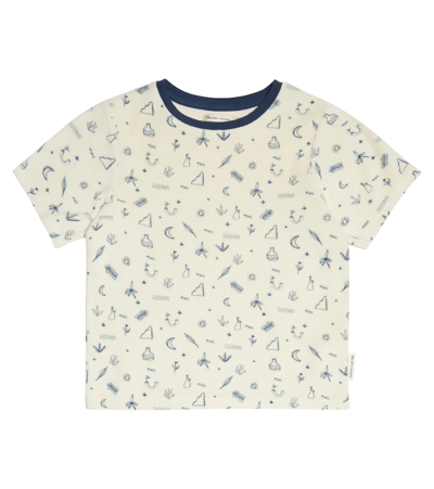 The New Society Kids' Francis Printed Toweling T-shirt In All The Things Print
