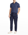 RALPH LAUREN MEN'S STRIPED POLO SHIRT