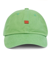 Acne Studios Womens Green Cunov Logo-embroidered Cotton Baseball Cap In Green