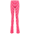 Philosophy Di Lorenzo Serafini Striped Pattern Pants In Fantasy Print Red