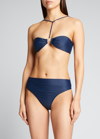 Cult Gaia Ceres Recycled Bikini Briefs In Ink