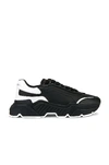 Dolce & Gabbana Dolce And Gabbana Black And White Daymaster Sneakers In Black White