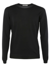 Goes Botanical Crew-neck Knit Jumper In Black