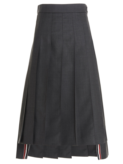 Thom Browne Skirt In Grey
