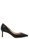 Jimmy Choo Pointed Toe Stiletto Heel Pumps In Black