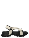 Jil Sander Sandals - Recycled Webbing 101 Bianco In White